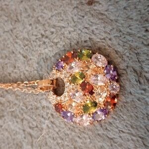 Real crystal necklace